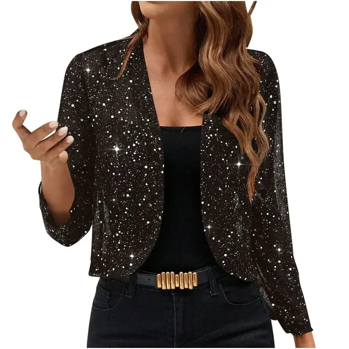 Cardigan pour femme à manches 3/4