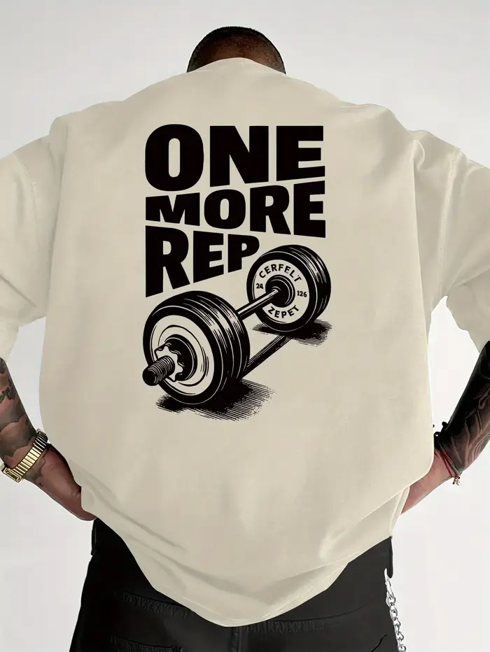 T-shirt en coton à col rond pour homme - Style rétro américain pour couple, grande taille, ample, te