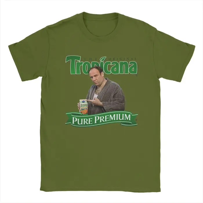The Sopranos T-Shirts pour hommes nouveauté pur coton