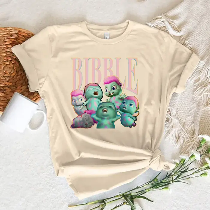 T-shirt femme, humoristique, Bibble, 600 y2k