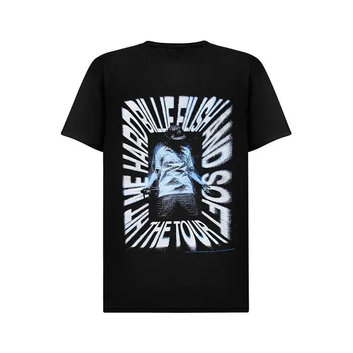 Top Billie Eilish - Chanteuse américaine - Style rock - Streetwear décontracté américain - T-shirt à manches courtes pour hommes et femmes