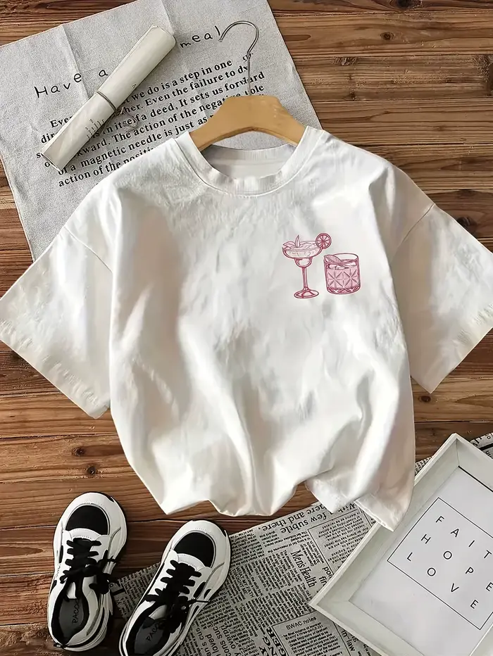 T-shirt de club de cocktails Margarita pour femmes