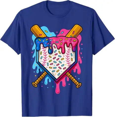 Baseball garçons crème glacée goutte