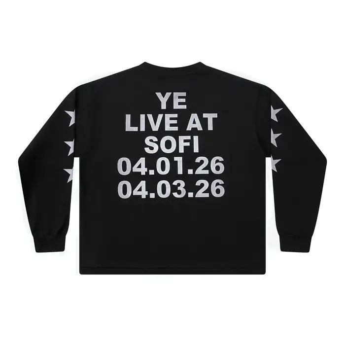 YE LIVE AT SOFI BULLY Kanye West Vultures YZY T-Shirt pour hommes et femmes