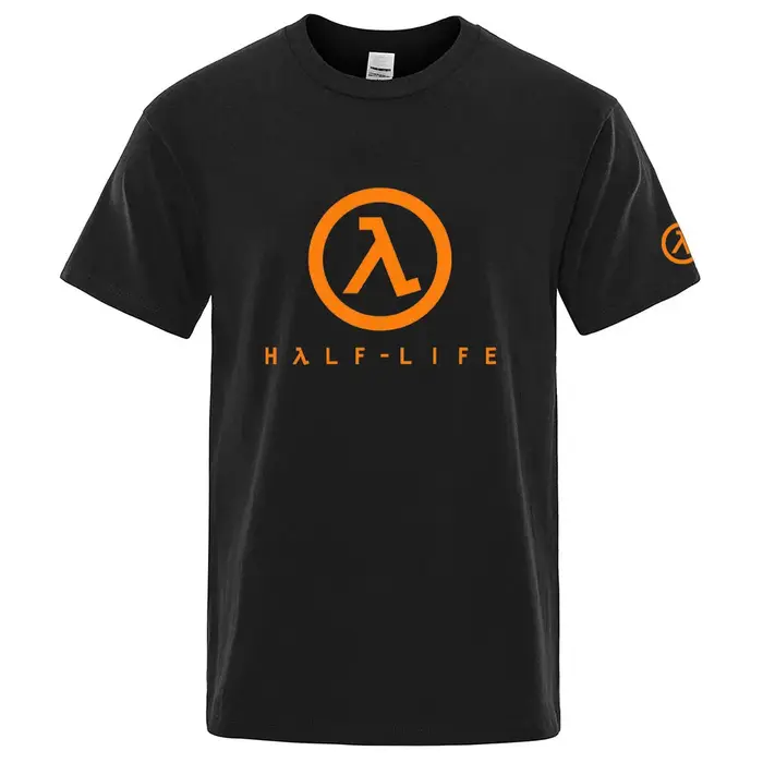 2025 Half Life Game 1998 été homme col rond haut décontracté mince coton à manches courtes nouveau T