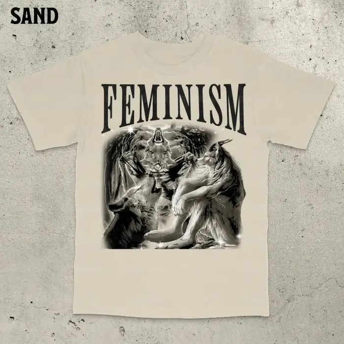 T-shirt humoristique sur le féminisme