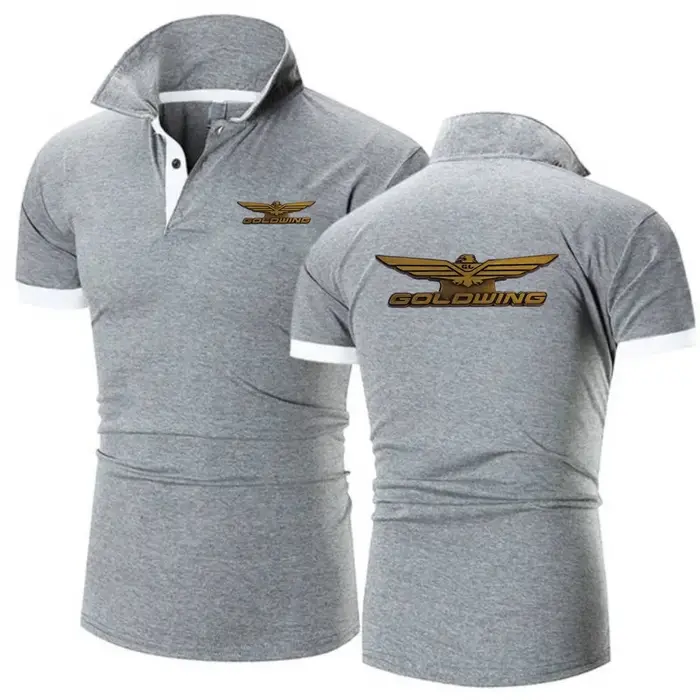 Polos Goldwing GL1800 japon motos revers t-shirts à manches courtes