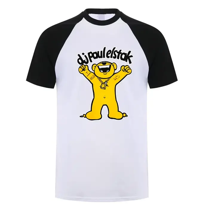 Paul Elstak t-shirt été hommes coton à manches courtes Hardcore T-shirts homme vêtements hauts