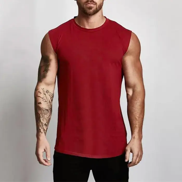 Vêtements de sport en coton pour hommes