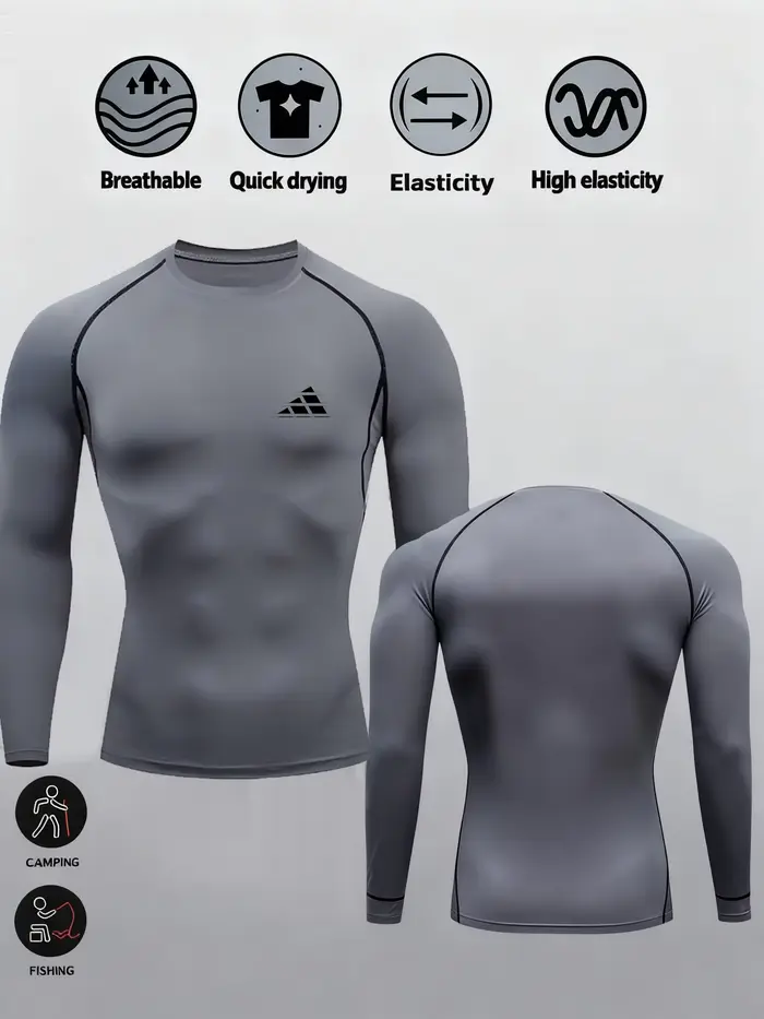 T-shirt de sport pour homme à séchage rapide