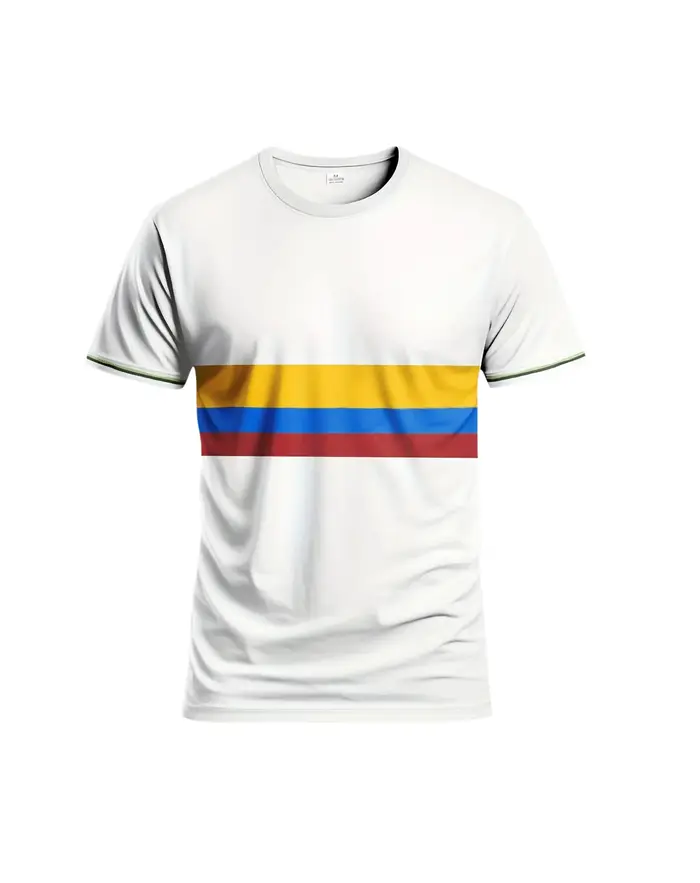 T-shirt de sport 3D Columbia pour hommes, confortable et respirant, adapté à l'entraînement en plein