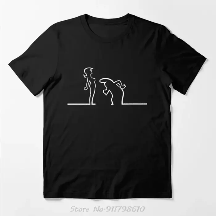 La Linea Happy t-shirt hommes coton respirant graphique col rond