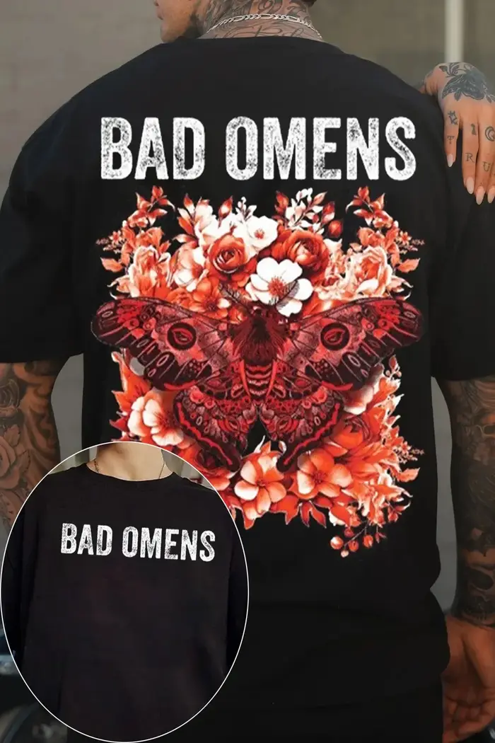 Bad Omens Band – t-shirts en coton pour hommes et femmes