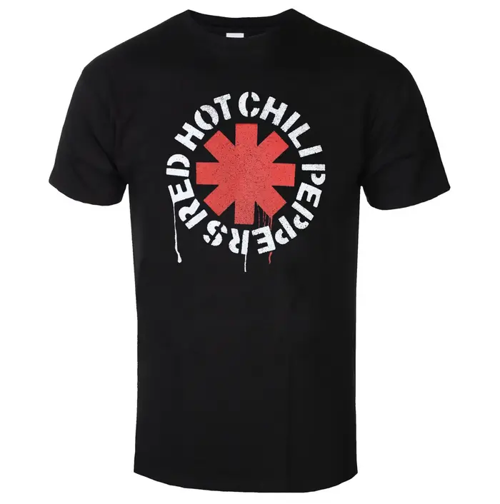 T-shirt en coton respirant imprimé inspiré des Red Hot Chili Peppers, pour un usage quotidien et pou