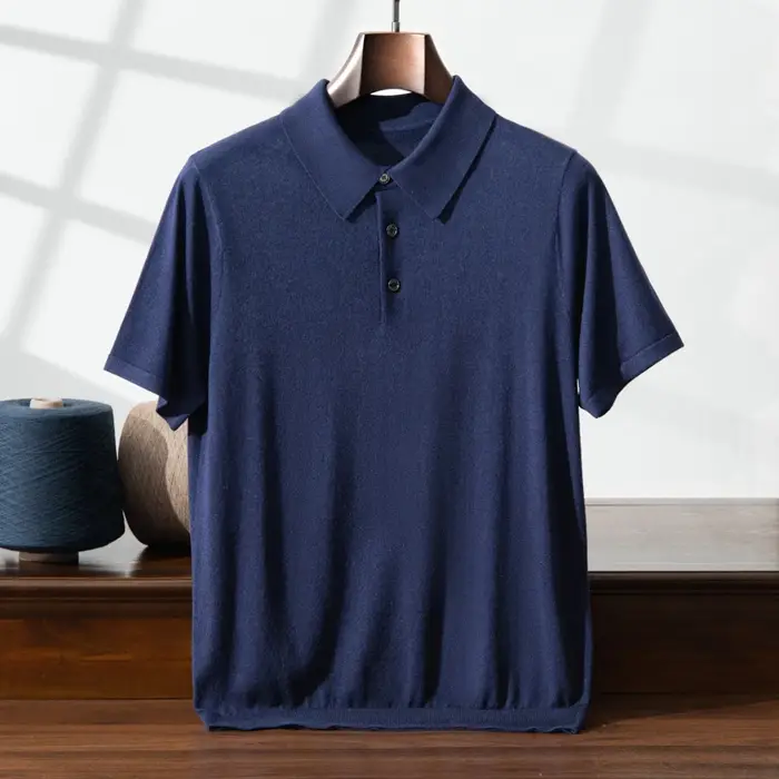 Polo à manches courtes Mulberry pour hommes