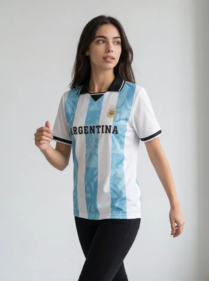 Polo officiel de l'équipe nationale d'Argentine AFA