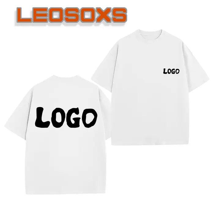 T-shirt unisexe décontracté et sportif en coton 100% 230G
