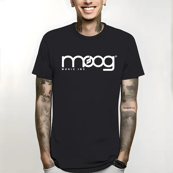 T-shirt 100% coton pour homme, haut classique, style à la mode, EWG, Synth Music Inc, Minimoog, mode