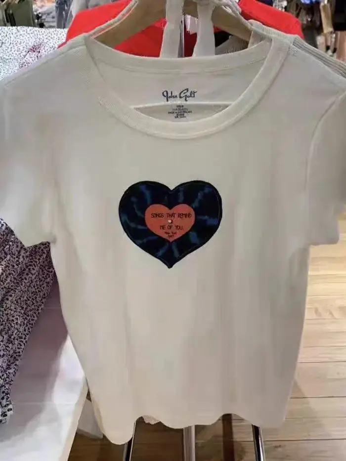 T-shirt à manches courtes et col rond pour femme, Streetwear en coton doux, Vintage, Y2k, 2023