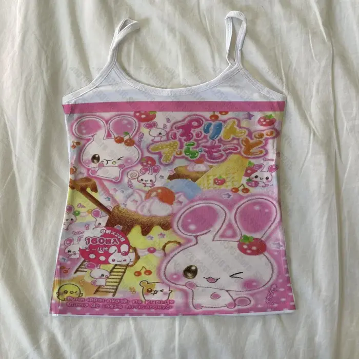 Haut d'été Kawaii pour femmes