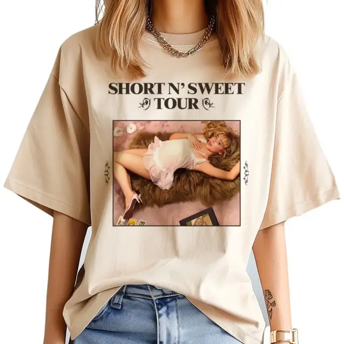 Sabrina Carpenter t-shirt fille à la mode Pastel Pop Culture streetwear confortable Grunge chemise graphique années 2000 vêtements coréens kawaii