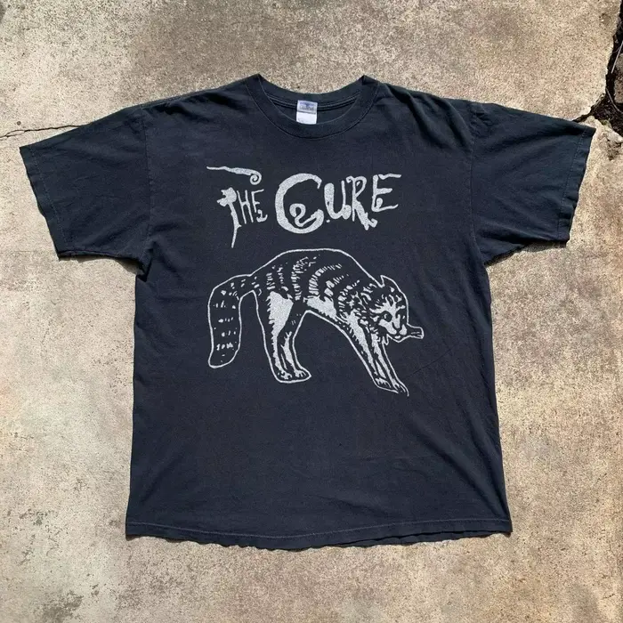 T-shirt graphique rétro The Cure, style rock punk, nouvelle collection été, vintage, décontracté, st