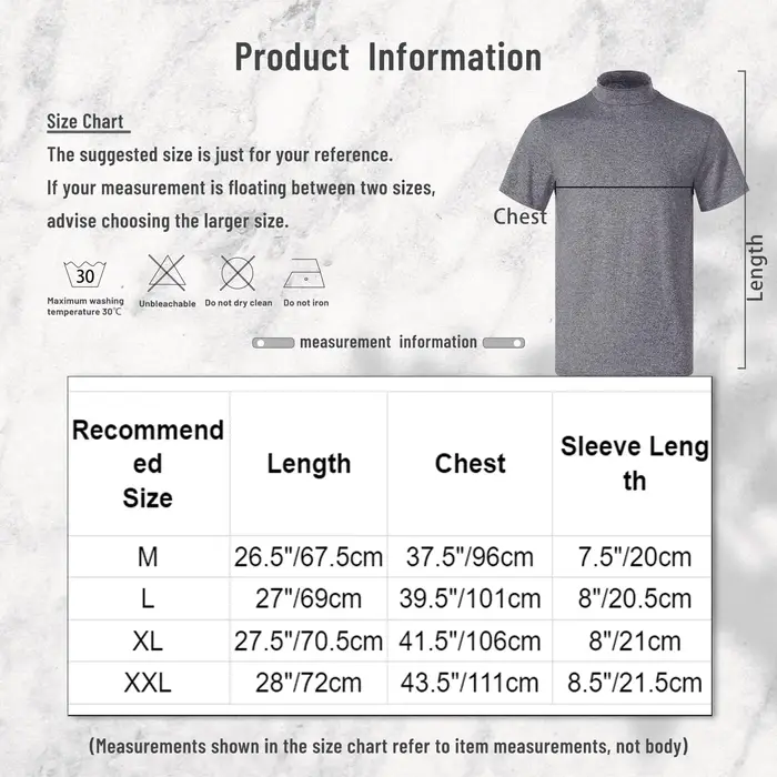 T-shirt à manches courtes pour homme