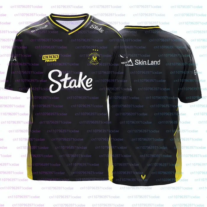 Maillot de sport LEC 2026 Printemps Vitality pour hommes – Tenue de club d'e-sport LOL – T-shirts de