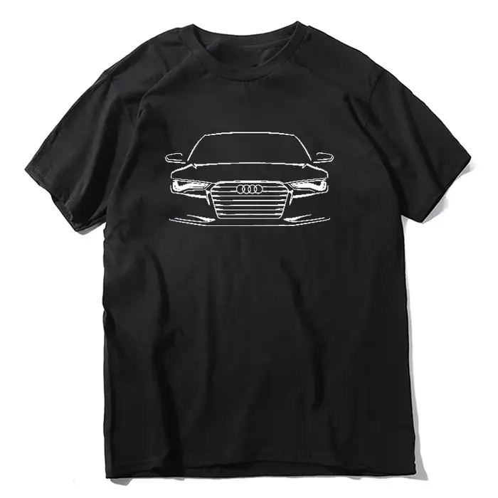 S col rond coton t-shirt hauts conception Rs6 Rs3 Rs4 avant-gardiste hayon Twin-Turbo Racer réglage 