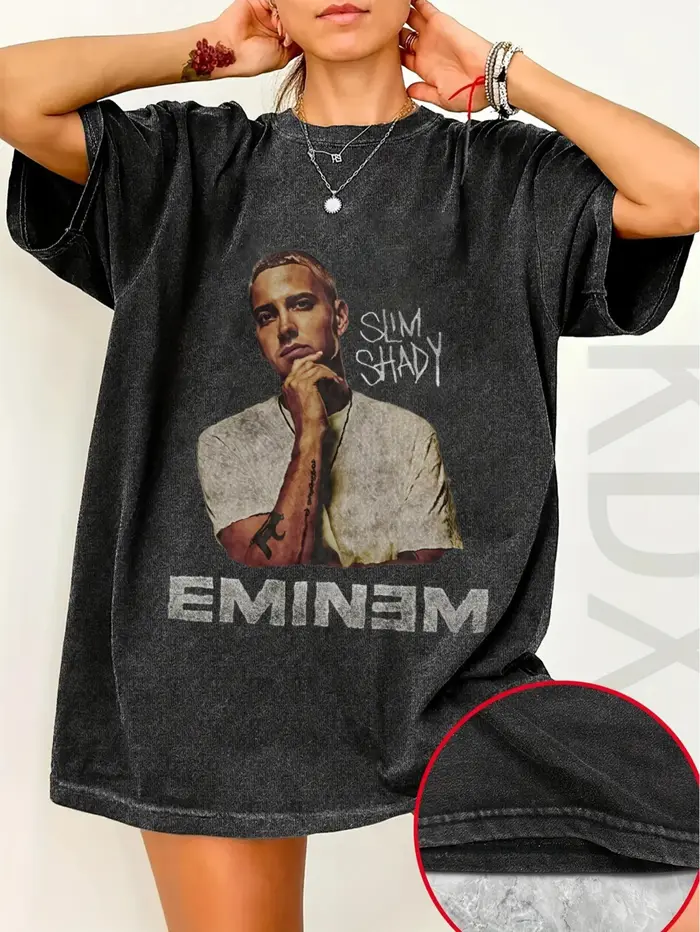 T-shirt Eminem 2024 pour femmes