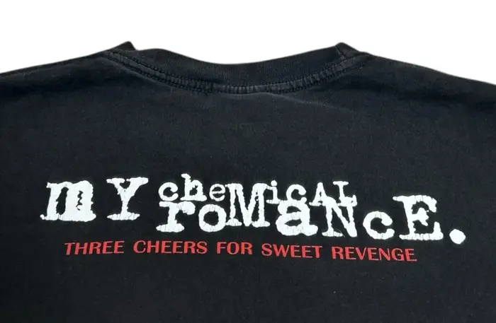 T-shirt Vintage My Chemical Romance Three Cheers for Sweet Revenge