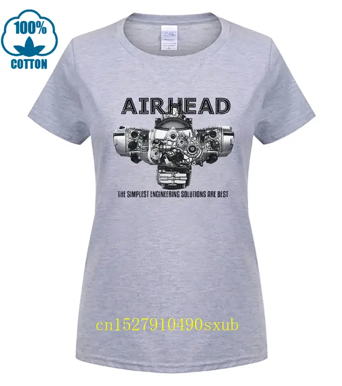 Airhead Boxer Engine Runder T-shirt Heather pour hommes, Économie à la mode, Gs Rt 1200, Adventure R