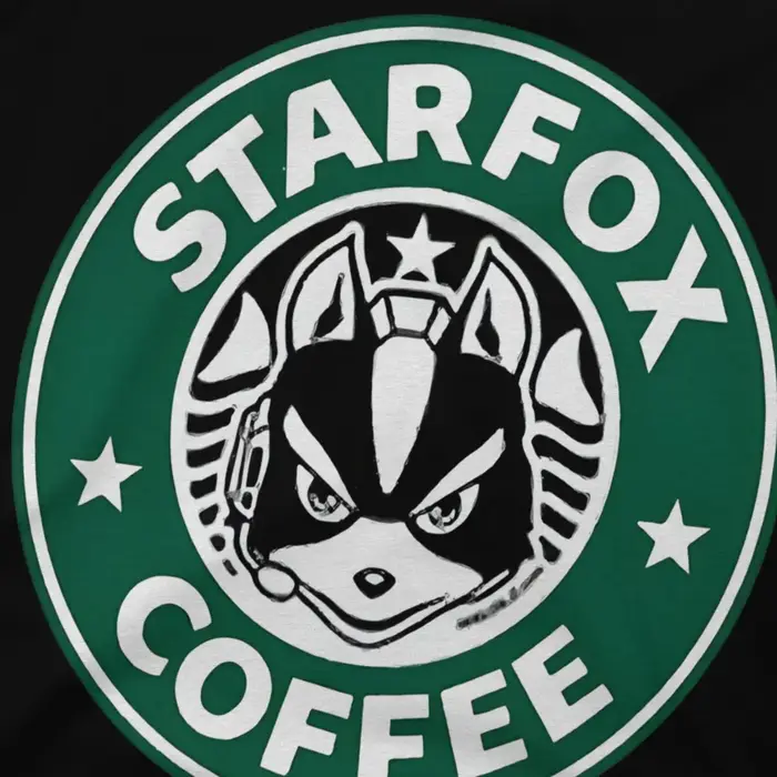 Star Fox-T-shirt à col rond pour hommes