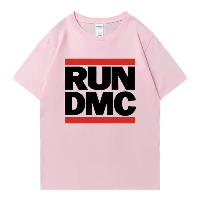 RUN DMC T-shirt à col rond avec imprimé graphique