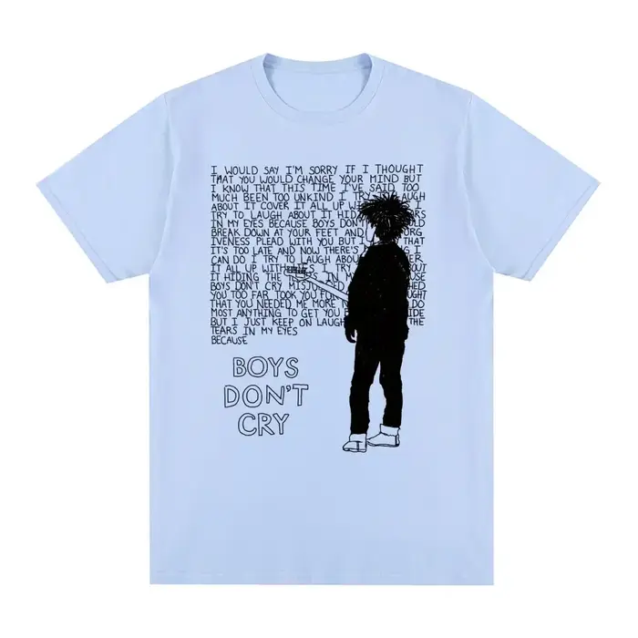 Thhee Cur123-T-shirt vintage en coton pour homme et femme, Robert Smith Boys, Don't Cry