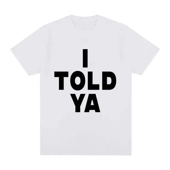 J'ai dit Ya Challengers ZENDAYA T-Shirt hommes Harajuku esthétique graphique Tashi