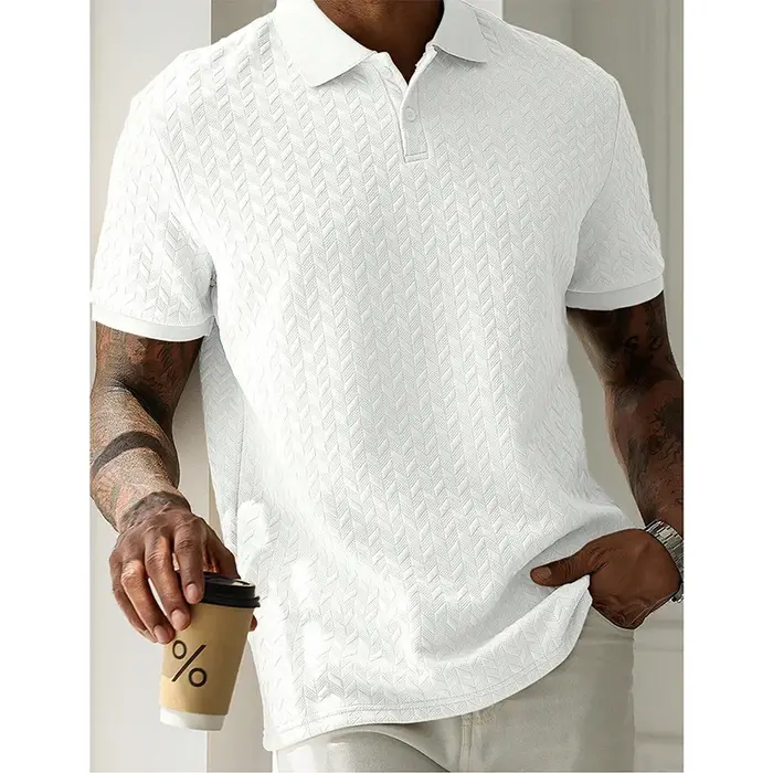 Polo d'été à manches courtes pour hommes