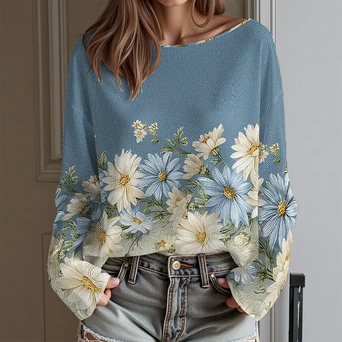 T-shirt à manches longues pour femmes