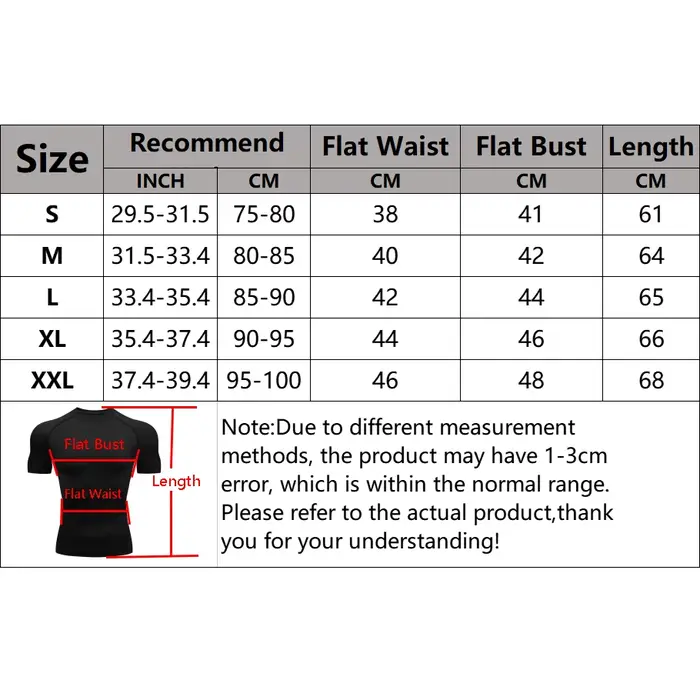 T-shirt de compression pour hommes