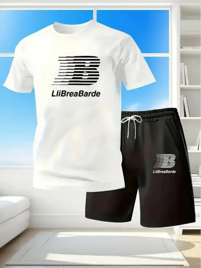 Nouvel ensemble de t-shirts à manches courtes pour hommes