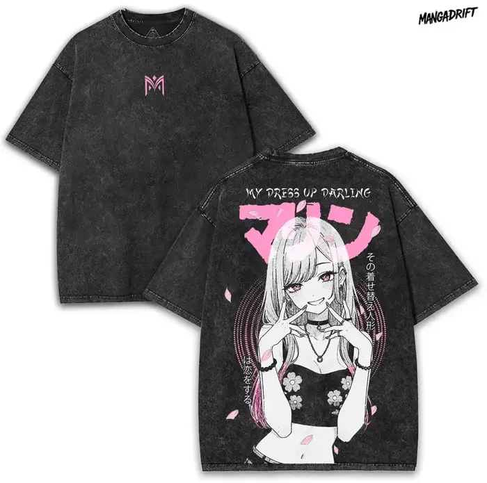 Manga mon habiller chérie T-shirt hommes femmes vêtements Kitagawa Marin graphique à manches courtes