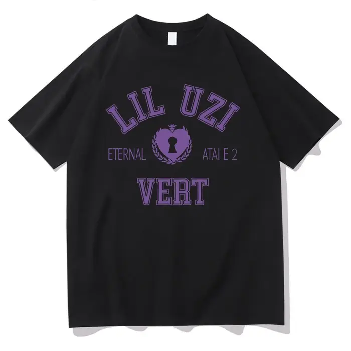 Lil Uzi Vert éternel Atake 2 T-Shirt hommes femmes pur coton mode T-Shirt rappeur Hip Hop chanteur T