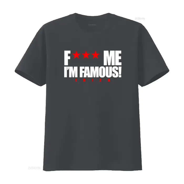 T-shirt Classique Homme F Me I'm Famous avec Logo David Guetta Ibiza Blanc Gris – Style Vintage Lavé Tendance