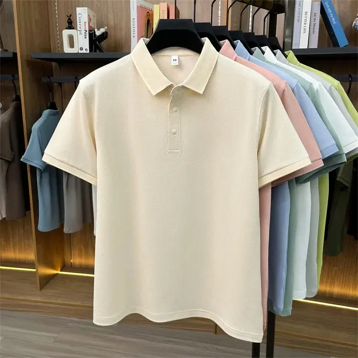 Polo en maille respirante pour hommes