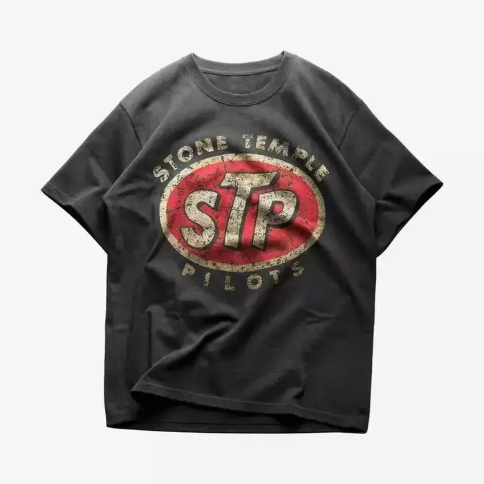 Stone Temple Pilots Stp Logo t-shirt en détresse pleine taille S 5Xl