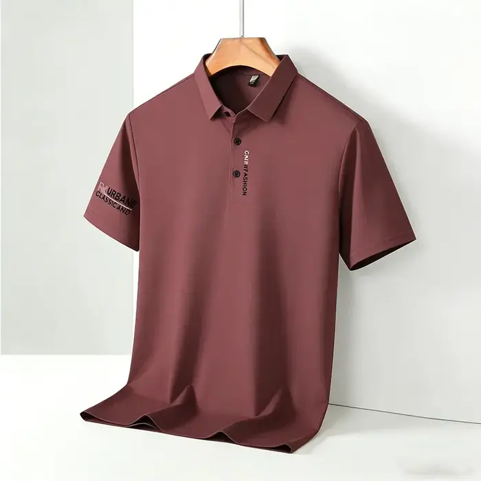 Chemises polo décontractées pour hommes