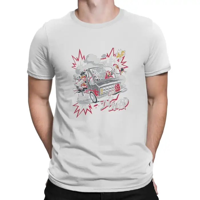 Hellubodiva Anime T-shirt en polyester pour homme, vêtements classiques, zones me
