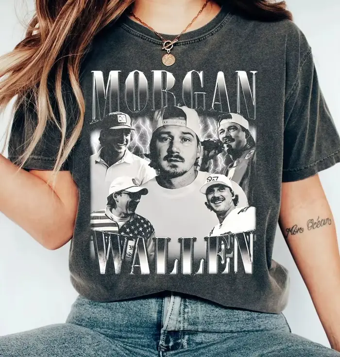 T-shirt de la tournée 2026 « Still a Problem » de Morgan Wallen – Couleurs confortables, mode décont
