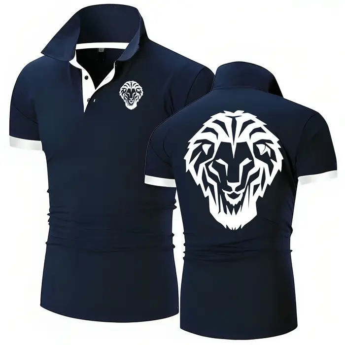 Leon Athletic Club de Bilbao hommes Polo à manches courtes décontracté été offre spéciale respirant couleur unie polos hauts S-8XL