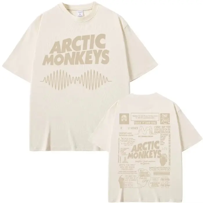 Nouveau T-shirt Rétro de l'été 2026 du groupe Arctic Monkeys